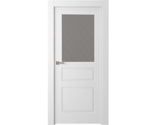 Дверь Belwooddoors Межкомнатная дверь Инари со стеклом Эмаль белый Дверь Belwooddoors Межкомнатная дверь Инари со стеклом Эмаль белый