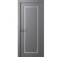 Дверь Belwooddoors Межкомнатная дверь Аурум 1 со стеклом Эмаль графит