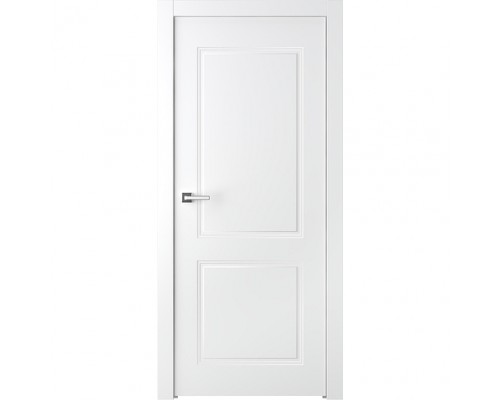Дверь Belwooddoors Межкомнатная дверь Кремона 2 глухая Эмаль белый