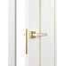 Дверь Belwooddoors Межкомнатная дверь Флекс 1 Молдинг Золото глухая Эмаль заказной