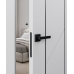 Дверь Belwooddoors Межкомнатная дверь Флекс 1 Молдинг Чёрный глухая Эмаль светло-серый