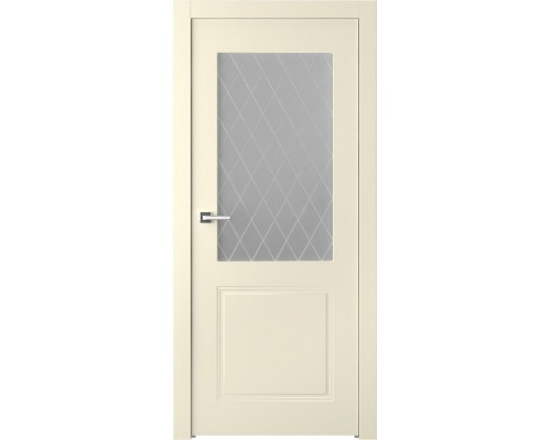 Дверь Belwooddoors Кремона 2 со стеклом Эмаль белый