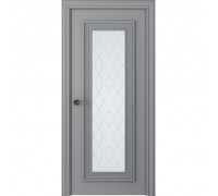Дверь Belwooddoors Межкомнатная дверь Палаццо 1 со стеклом Эмаль светло-серый