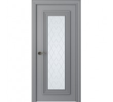 Дверь Belwooddoors Межкомнатная дверь Палаццо 1 со стеклом Эмаль светло-серый