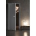 Дверь Belwooddoors Межкомнатная дверь Спейс с зеркалом Стекло Лакобель чёрный
