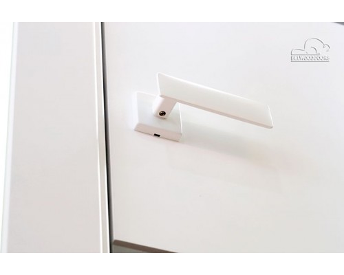 Дверь Belwooddoors Межкомнатная дверь Твинвуд 1 глухая Эмаль белый
