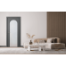 Дверь Belwooddoors Межкомнатная дверь Аргентум 1A со стеклом Эмаль шёлк