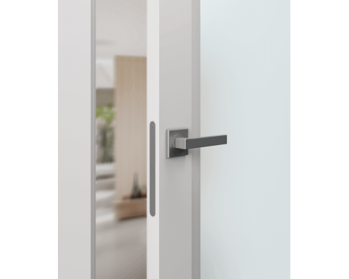Дверь Belwooddoors Межкомнатная дверь Аргентум 1A со стеклом Эмаль шёлк Дверь Belwooddoors Межкомнатная дверь Аргентум 1A со стеклом Эмаль шёлк