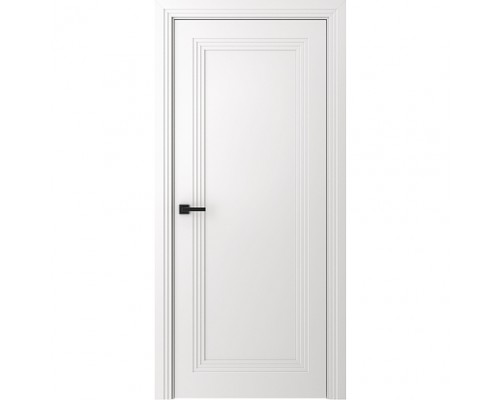 Дверь Belwooddoors Межкомнатная дверь Левел 1 глухая Эмаль белый