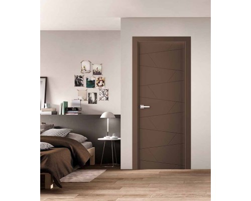 Дверь Belwooddoors Межкомнатная дверь Svea глухая Эмаль светло-серый