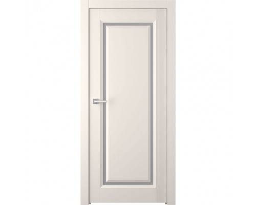 Дверь Belwooddoors Межкомнатная дверь Платинум 1 со стеклом Эмаль жемчуг