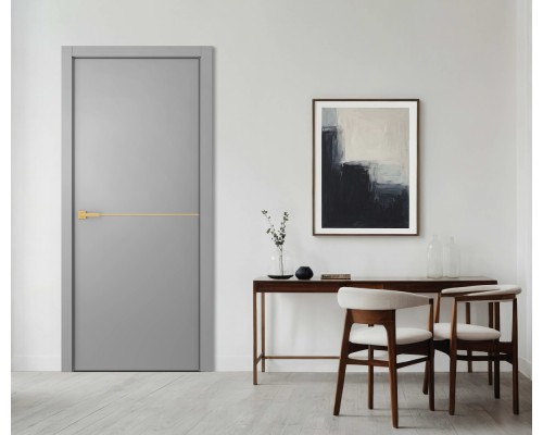Дверь Belwooddoors Межкомнатная дверь Avesta 1H Молдинг Золото глухая Эмаль белый Дверь Belwooddoors Межкомнатная дверь Avesta 1H Молдинг Золото глухая Эмаль белый