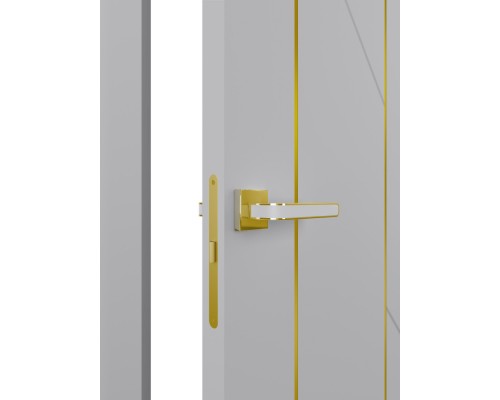 Дверь Belwooddoors Межкомнатная дверь Флекс 1 Молдинг Золото глухая Эмаль заказной Дверь Belwooddoors Межкомнатная дверь Флекс 1 Молдинг Золото глухая Эмаль заказной