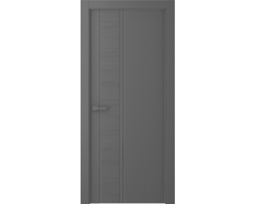 Дверь Belwooddoors Межкомнатная дверь Твинвуд 1 глухая Эмаль графит