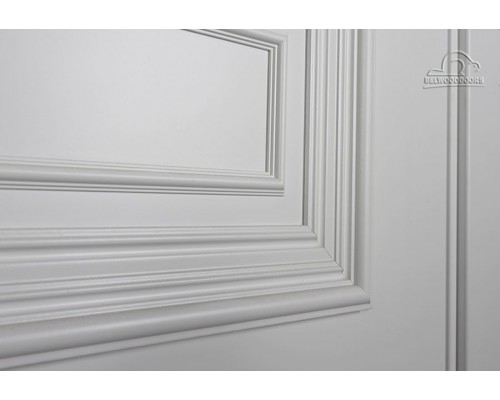 Дверь Belwooddoors Межкомнатная дверь Палаццо 3/1 с зеркалом Эмаль жемчуг