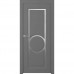 Дверь Belwooddoors Межкомнатная дверь Аурум 3R со стеклом Эмаль графит