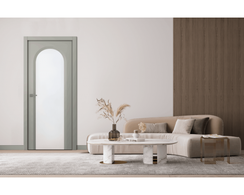 Дверь Belwooddoors Межкомнатная дверь Аргентум 1A со стеклом Эмаль шёлк Дверь Belwooddoors Межкомнатная дверь Аргентум 1A со стеклом Эмаль шёлк