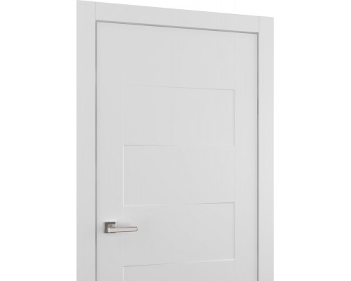 Дверь Belwooddoors Межкомнатная дверь Лестер глухая Белый ПП Дверь Belwooddoors Межкомнатная дверь Лестер глухая Белый ПП