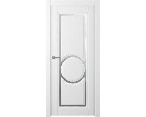 Дверь Belwooddoors Межкомнатная дверь Аурум 3R со стеклом Эмаль графит