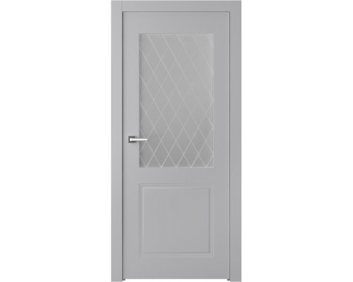 Дверь Belwooddoors Межкомнатная дверь Кремона 2 со стеклом Эмаль жемчуг Дверь Belwooddoors Межкомнатная дверь Кремона 2 со стеклом Эмаль жемчуг