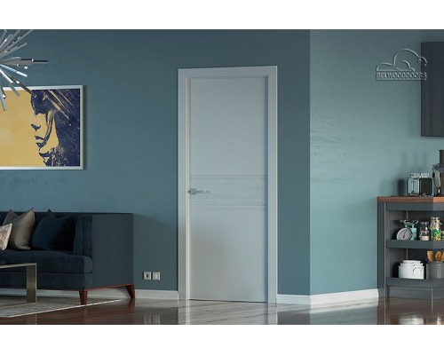 Дверь Belwooddoors Межкомнатная дверь Твинвуд 2 глухая Эмаль светло-серый Дверь Belwooddoors Межкомнатная дверь Твинвуд 2 глухая Эмаль светло-серый
