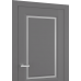 Дверь Belwooddoors Межкомнатная дверь Платинум 2 со стеклом Эмаль белый