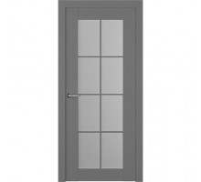 Дверь Belwooddoors Межкомнатная дверь Френч 8 со стеклом Эмаль графит