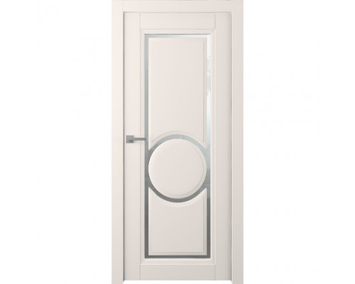 Дверь Belwooddoors Межкомнатная дверь Аурум 3R со стеклом Эмаль жемчуг