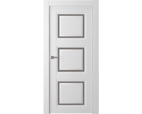 Дверь Belwooddoors Межкомнатная дверь Аурум 3 со стеклом Эмаль белый