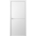 Дверь Belwooddoors Межкомнатная дверь Avesta 1H Молдинг Хром декоративные элементы Эмаль белый