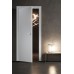 Дверь Belwooddoors Межкомнатная дверь Спейс с зеркалом Стекло Лакобель чёрный