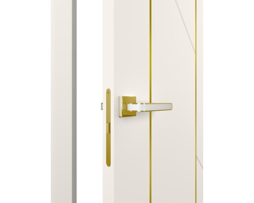 Дверь Belwooddoors Межкомнатная дверь Флекс 1 Молдинг Золото глухая Эмаль заказной Дверь Belwooddoors Межкомнатная дверь Флекс 1 Молдинг Золото глухая Эмаль заказной