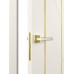 Дверь Belwooddoors Межкомнатная дверь Флекс 1 Молдинг Золото глухая Эмаль заказной