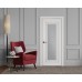 Дверь Belwooddoors Межкомнатная дверь Палаццо 1 со стеклом Эмаль жемчуг