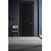 Дверь Belwooddoors Межкомнатная дверь Спейс с зеркалом Стекло Лакобель чёрный