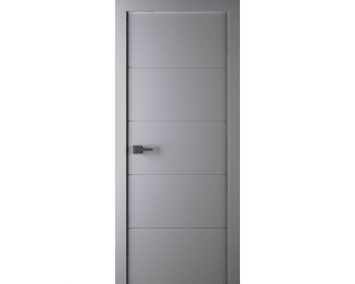 Дверь Belwooddoors Межкомнатная дверь Arvika глухая Эмаль светло-серый