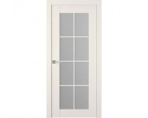 Дверь Belwooddoors Межкомнатная дверь Френч 8 со стеклом Эмаль жемчуг