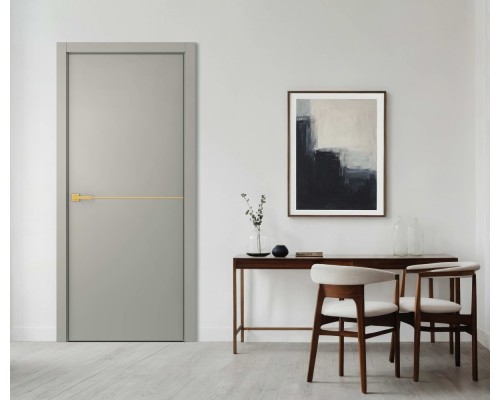 Дверь Belwooddoors Межкомнатная дверь Avesta 1H Молдинг Золото глухая Эмаль белый Дверь Belwooddoors Межкомнатная дверь Avesta 1H Молдинг Золото глухая Эмаль белый