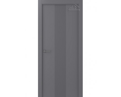 Дверь Belwooddoors Межкомнатная дверь Ивент 1 глухая Эмаль графит Дверь Belwooddoors Межкомнатная дверь Ивент 1 глухая Эмаль графит