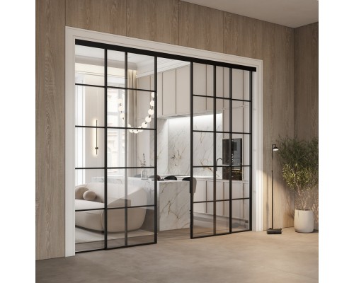 Дверь Belwooddoors Межкомнатная дверь Спейс Ап 4H Black