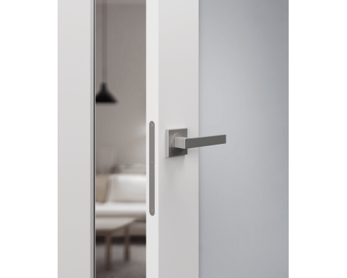 Дверь Belwooddoors Межкомнатная дверь Стелла 1 со стеклом Эмаль графит Дверь Belwooddoors Межкомнатная дверь Стелла 1 со стеклом Эмаль графит