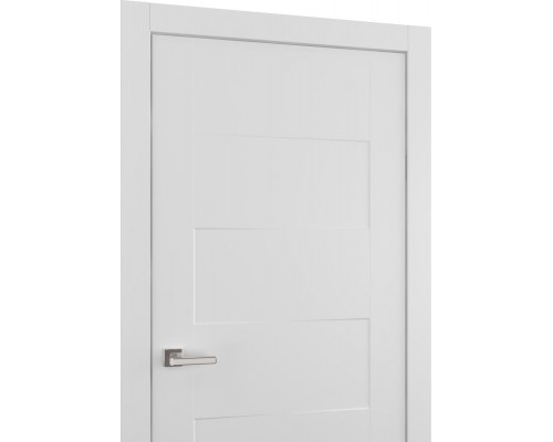 Дверь Belwooddoors Межкомнатная дверь Split глухая Эмаль белый