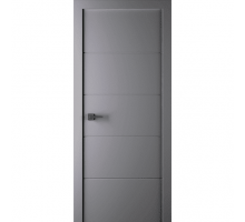 Дверь Belwooddoors Межкомнатная дверь Arvika глухая Эмаль графит