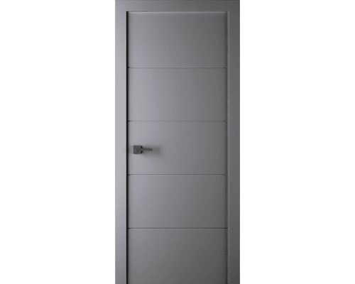 Дверь Belwooddoors Межкомнатная дверь Arvika глухая Эмаль графит Дверь Belwooddoors Межкомнатная дверь Arvika глухая Эмаль графит