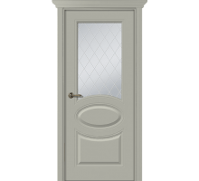 Дверь Belwooddoors Межкомнатная дверь Элина со стеклом Эмаль шёлк