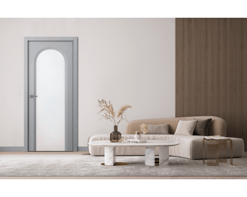 Дверь Belwooddoors Межкомнатная дверь Аргентум 1A со стеклом Эмаль шёлк Дверь Belwooddoors Межкомнатная дверь Аргентум 1A со стеклом Эмаль шёлк