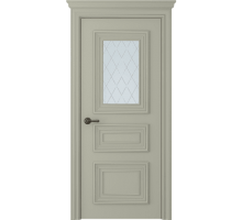 Дверь Belwooddoors Межкомнатная дверь Палаццо 3/1 с зеркалом Эмаль шёлк