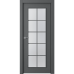 Дверь Belwooddoors Межкомнатная дверь Ламира 1 со стеклом Эмаль графит