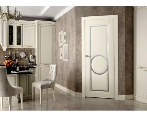 Дверь Belwooddoors Межкомнатная дверь Аурум 3R со стеклом Эмаль графит