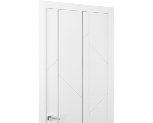 Дверь Belwooddoors Межкомнатная дверь Флекс 1 Молдинг Хром глухая Эмаль графит Дверь Belwooddoors Межкомнатная дверь Флекс 1 Молдинг Хром глухая Эмаль графит